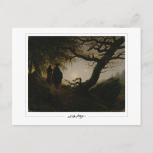 Caspar David Friedrich #200 - vykort för konst