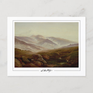 Caspar David Friedrich #22 - Finkonstkort Vykort