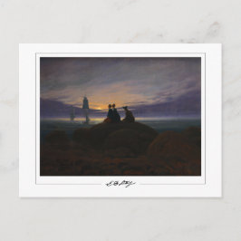 Caspar David Friedrich #22 - vykort för konst