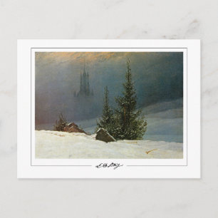 Caspar David Friedrich #23 - Finkonstkort Vykort