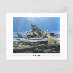 Caspar David Friedrich #24 - vykort för konst