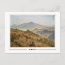 Caspar David Friedrich #25 - Finkonstkort Vykort