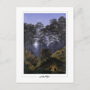 Caspar David Friedrich #42 - vykort för konst