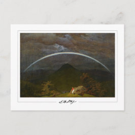 Caspar David Friedrich #46 - vykort för konst