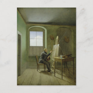 Caspar David Friedrich i studion 1811 Vykort