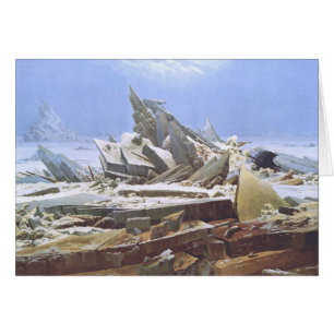 Caspar David Friedrich - Polarna Hälsningskort
