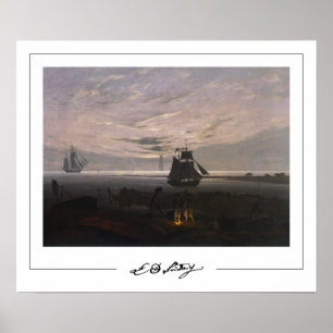 Caspar David Friedrich Zedign Art Poster #59