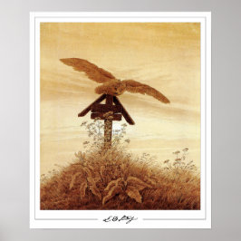 Caspar David Friedrich Zedign Art Poster nr 131