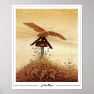 Caspar David Friedrich Zedign konstaffisch #131 Poster