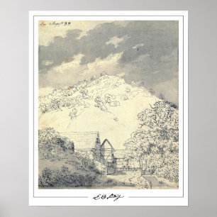 Caspar David Friedrich Zedign konstaffisch #162 Poster