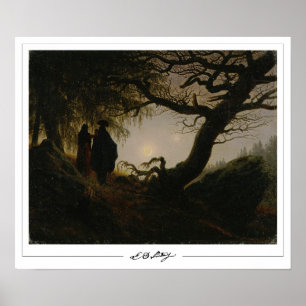 Caspar David Friedrich Zedign konstaffisch #200 Poster