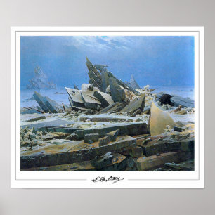 Caspar David Friedrich Zedign konstaffisch #24 Poster