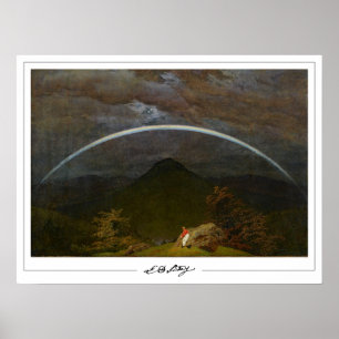 Caspar David Friedrich Zedign konstaffisch #46 Poster