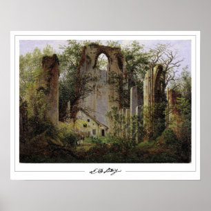 Caspar David Friedrich Zedign konstaffisch #93 Poster