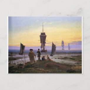 Caspar David Friedrichs levnadsstadier Vykort
