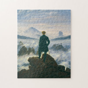Caspar Friedrichs väktare över Fog-havet Pussel