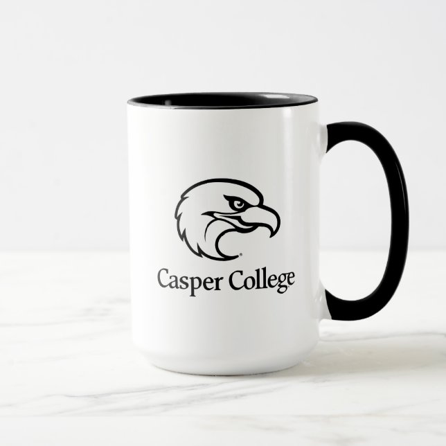 Casper College Textlogotyp Mugg (Höger)