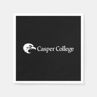 Casper College Textlogotyp Pappersservett