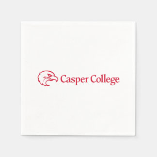 Casper College Textlogotyp Pappersservett