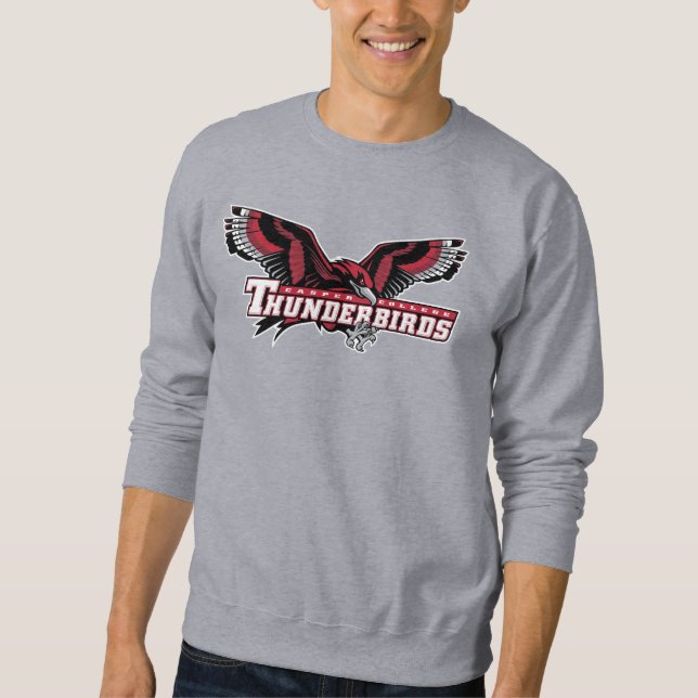 Casper College Thunderbirds Lång Ärmad Tröja (Framsida)