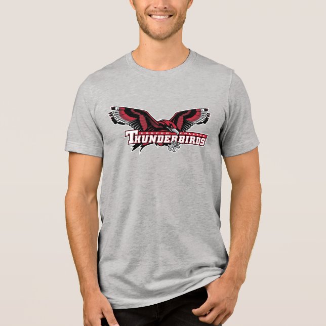 Casper College Thunderbirds T Shirt (Framsida)