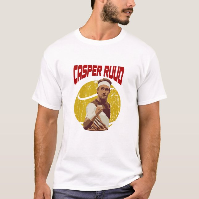 Casper Ruud Tennis Player 2023 T Shirt (Framsida)