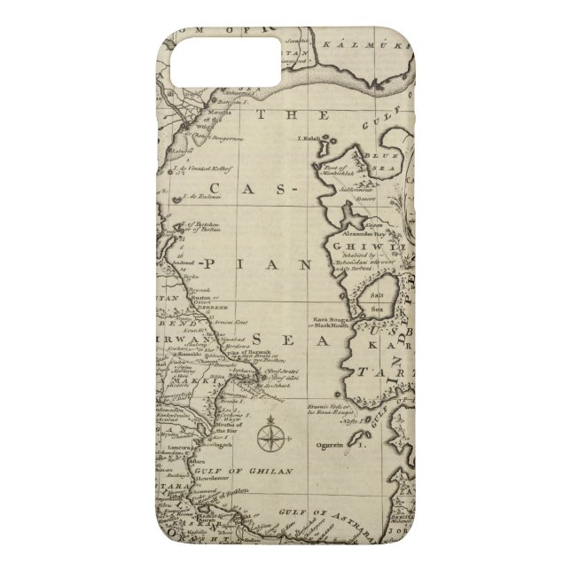 Caspian hav Case-Mate iPhone skal (Baksida)