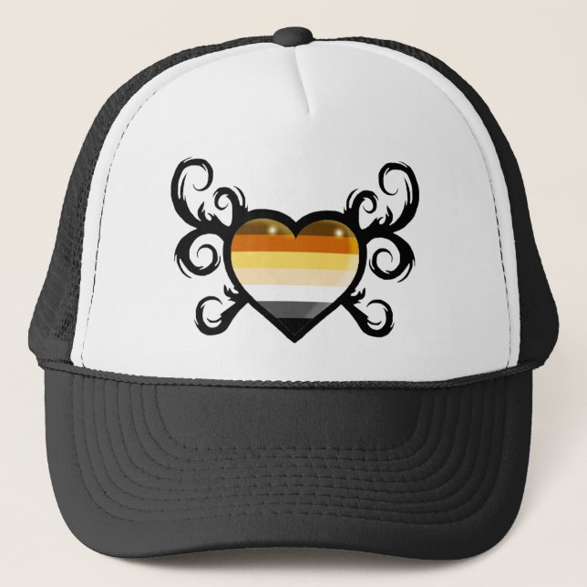 casquette bear flag heart keps (Framsida)