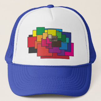 Casquette BIgSquare Colored Truckerkeps