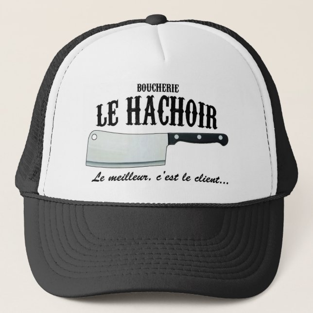 Casquette Boucherie le Hachoir Truckerkeps (Framsida)
