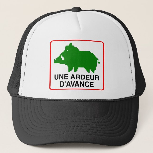 Casquette camionneur - UNE ARDEUR D'AVANCE Truckerkeps (Framsida)