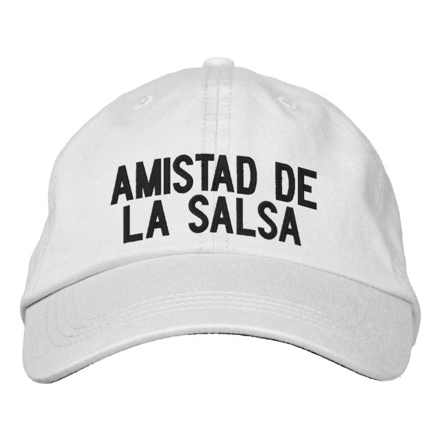 Casquette d' Amistad de la Salsa Broderad Keps (Framsida)