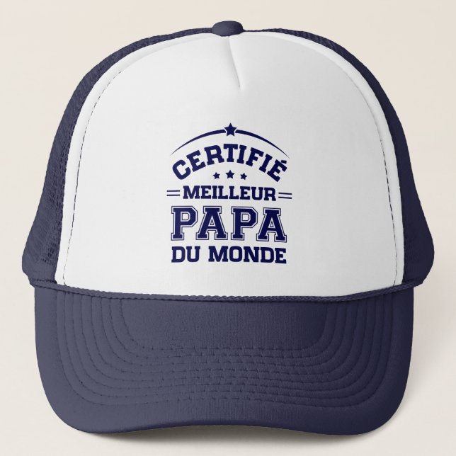 Casquette Fête des Pères - Meilleur Papa du Monde Keps (Framsida)