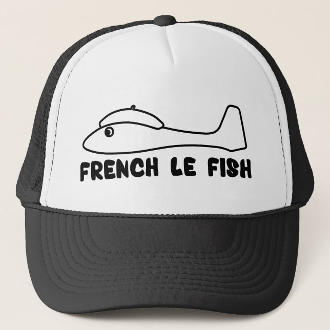 Casquette French Le Fish Truckerkeps (Framsida)
