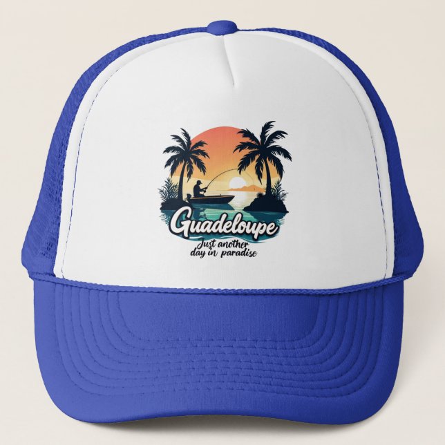 Casquette Guadeloupe Sunset | Cap Keps (Framsida)