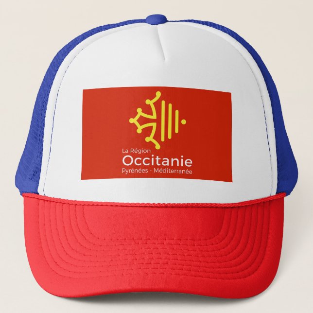 casquette région Occitanie Truckerkeps (Framsida)