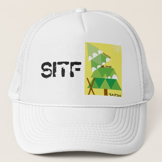 CASQUETTE SENDS IN THE FIR TRUCKERKEPS (Framsida)