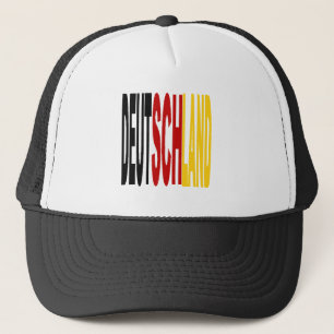 casquette trucker blanc noir DEUTSCHLAND Keps