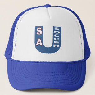 Casquette Trucker blanc/royal USA SOCCER Keps
