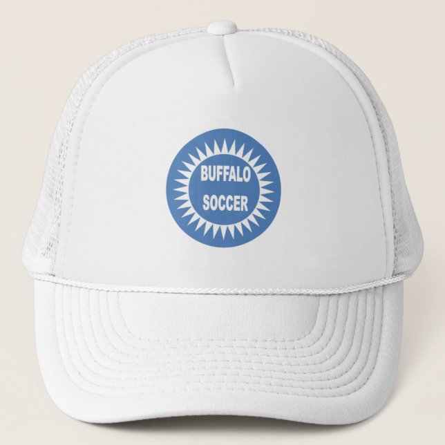 Casquette Trucker blanche BUFFALO SOCCER Keps (Framsida)