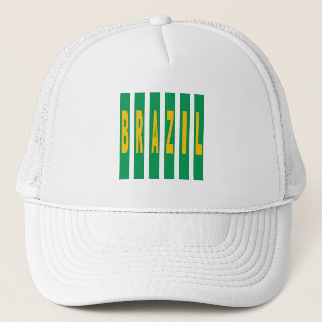 Casquette Trucker blanche  DESIGN  BRAZIL Keps (Framsida)