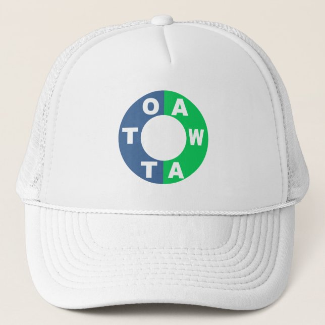 casquette trucker blanche DESIGN OTTAWA Keps (Framsida)