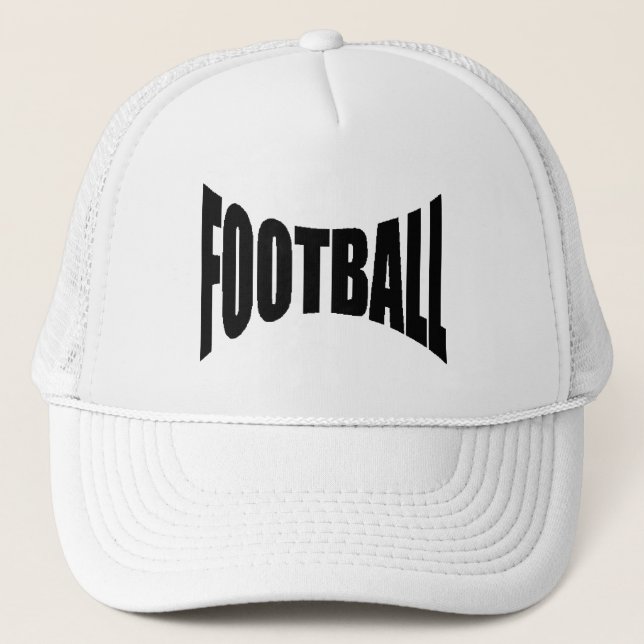 Casquette trucker blanche  FOOTBALL Keps (Framsida)
