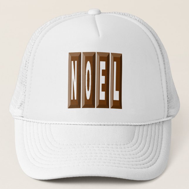Casquette Trucker  blanche  NOEL CHOCOLAT Keps (Framsida)