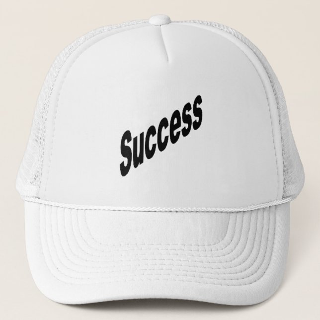 Casquette Trucker blanche  SUCCESS Keps (Framsida)