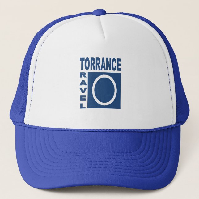 Casquette Trucker bleu royal  TRAVEL  TORRENCE  Keps (Framsida)