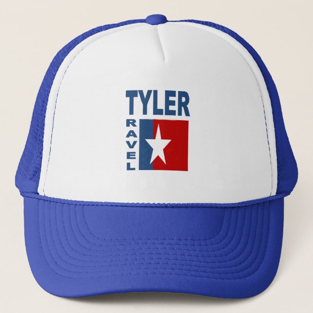 casquette Trucker  bleu royal  TRAVEL  TYLER Keps (Framsida)