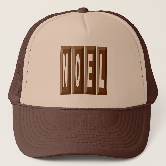 Casquette Trucker  fauve/marron  NOEL CHOCOLAT Keps (Framsida)