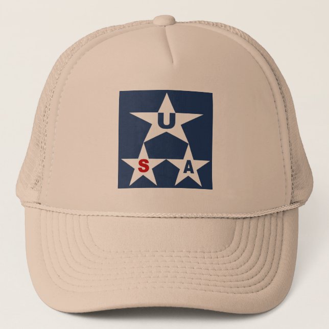 CASQUETTE   TRUCKER   KAKI    NEW  DESIGN  USA KEPS (Framsida)