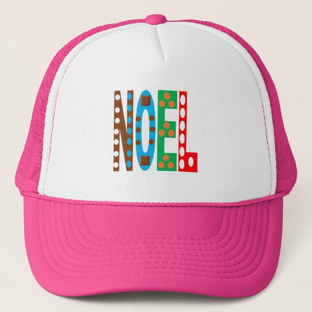 CASQUETTE  TRUCKER  NOEL  CHOCOLAT  BONBONS KEPS (Framsida)